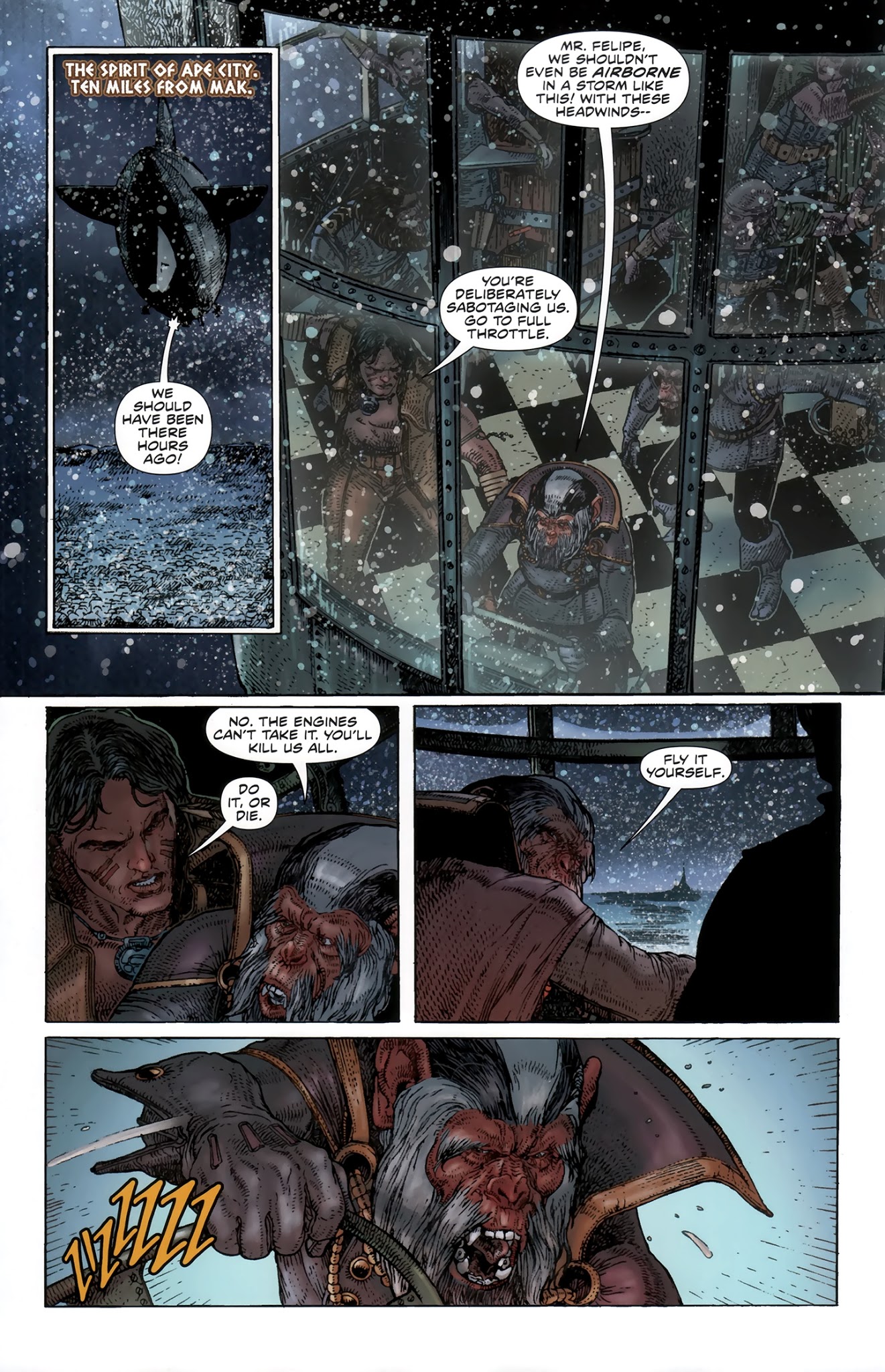 Read online Planet of the Apes (2011) comic -  Issue #11 - 10