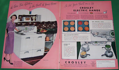 1953 Crosley Electric Range Magazine Ad | Old Magazine Ads