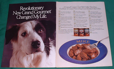 1989 Grand Gourmet Dog Food Magazine Ad | Old Magazine Ads