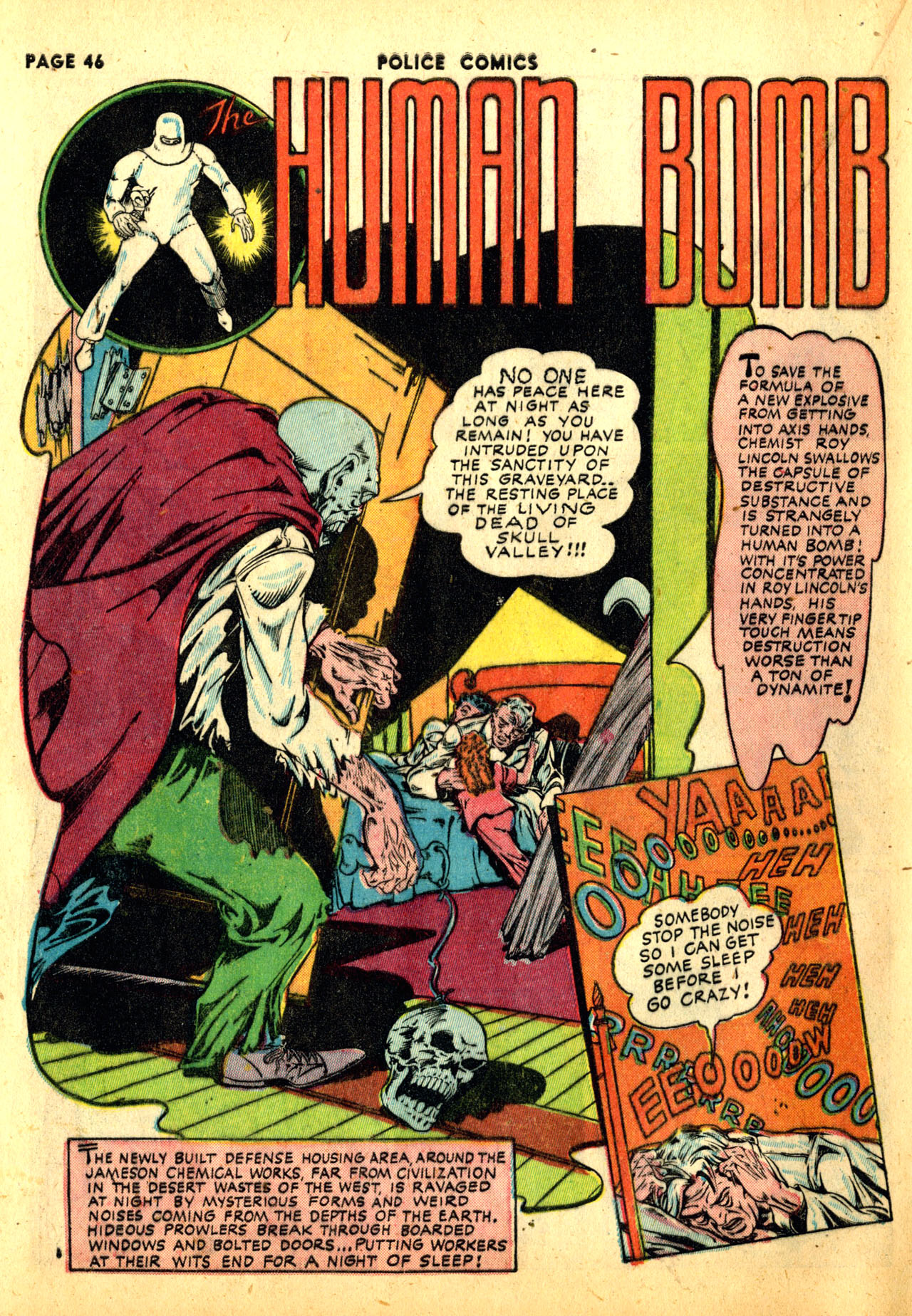Read online Police Comics comic -  Issue #13 - 48