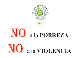 NO a la pobreza, No a la violencia, en español