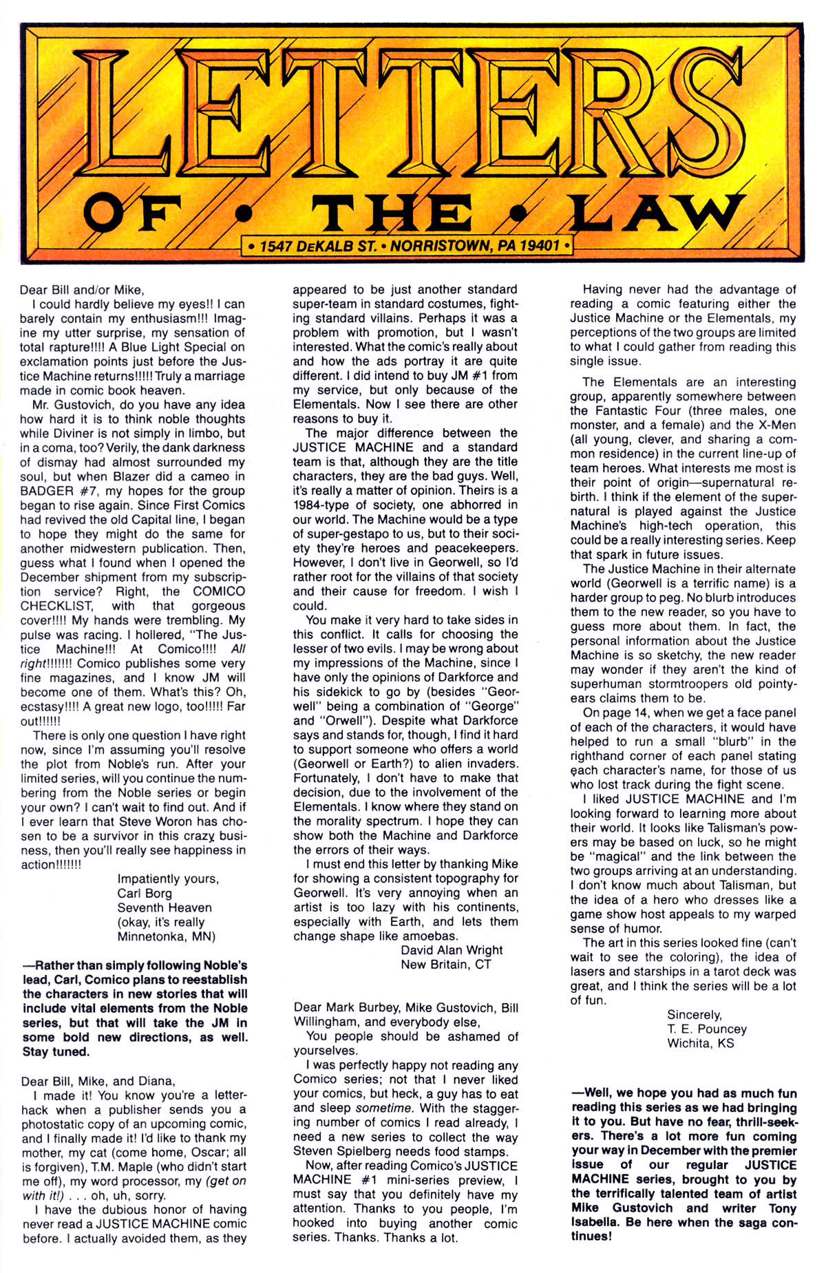 Read online Justice Machine featuring The Elementals comic -  Issue #4 - 29