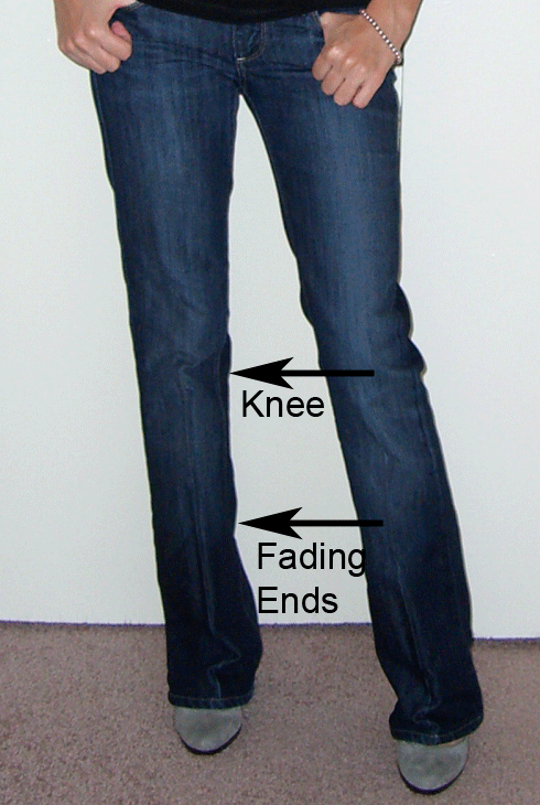 agentschap spijsvertering Additief Petite Fit Guide: Improper Fit of Regular Size Jeans on a Petite Woman |  Alterations Needed