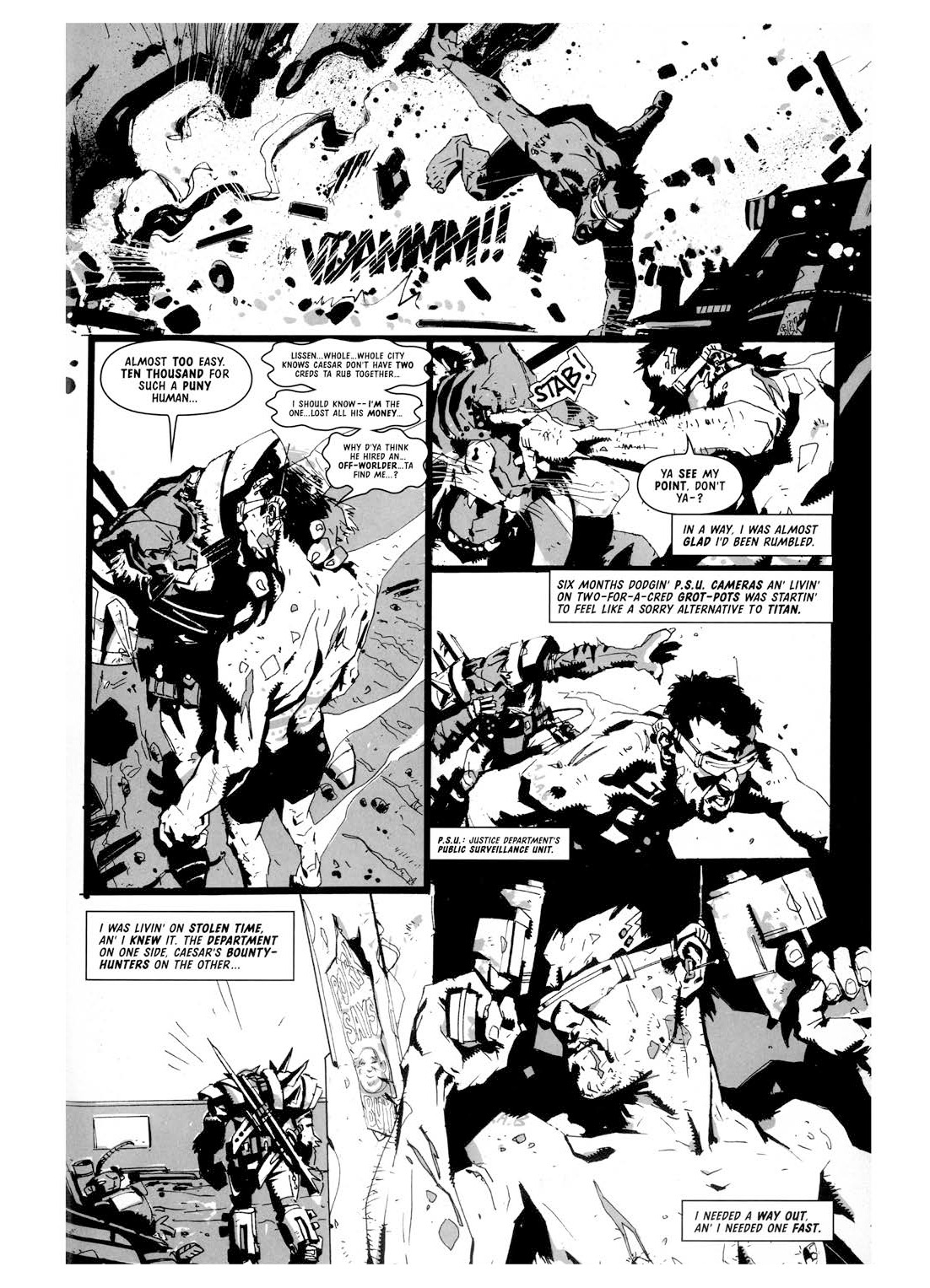 Read online Mega-City Undercover comic -  Issue # TPB 1 - 20