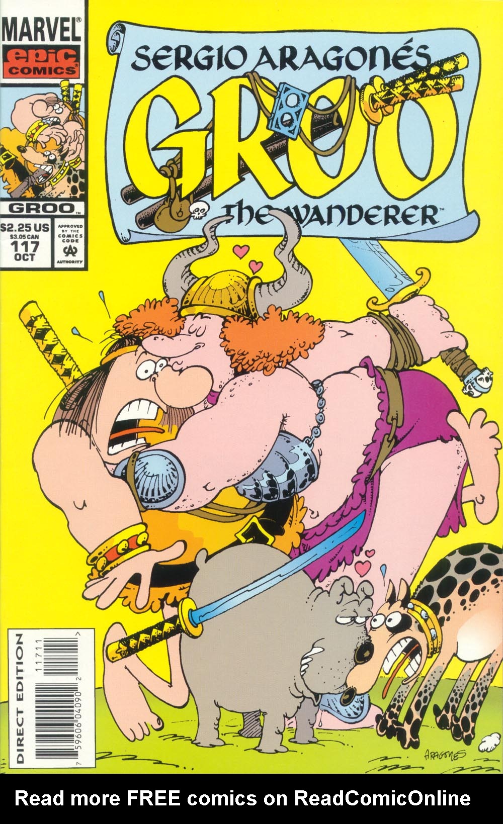 Read online Sergio Aragonés Groo the Wanderer comic -  Issue #117 - 1