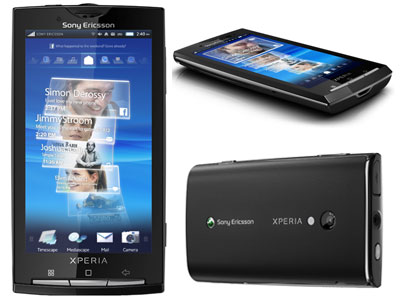 Sony Ericsson Xperia X10 Specs, photos User Manual