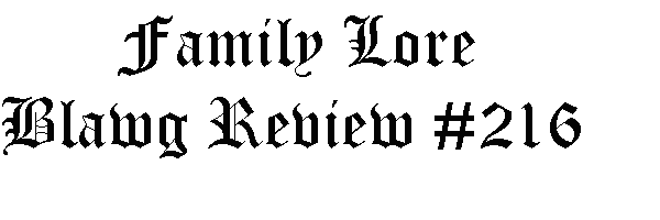 Family Lore Blawg Review