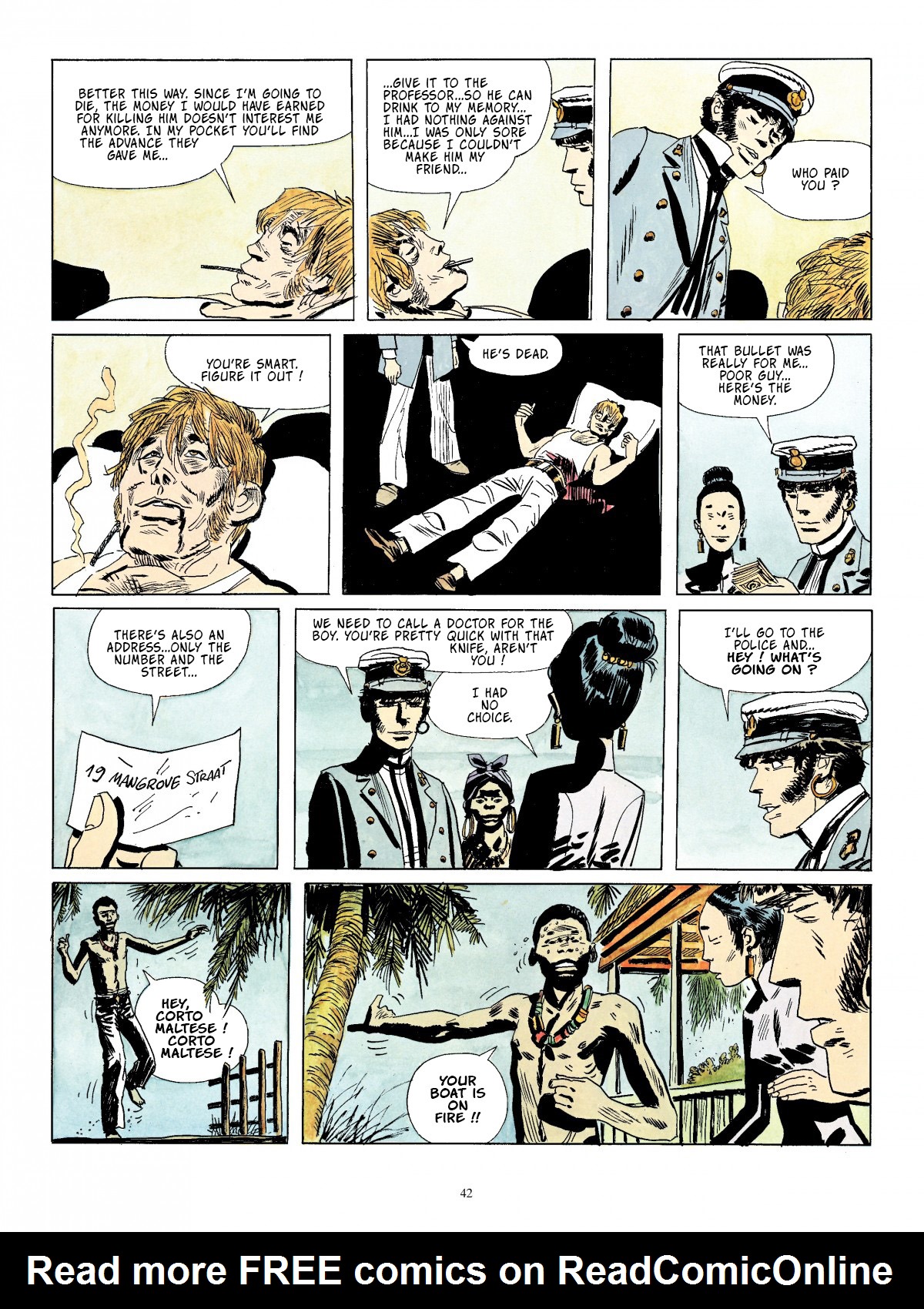 Read online Corto Maltese comic -  Issue # TPB 3 - 32
