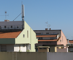 Antena instalada na Av. Brasília nº20