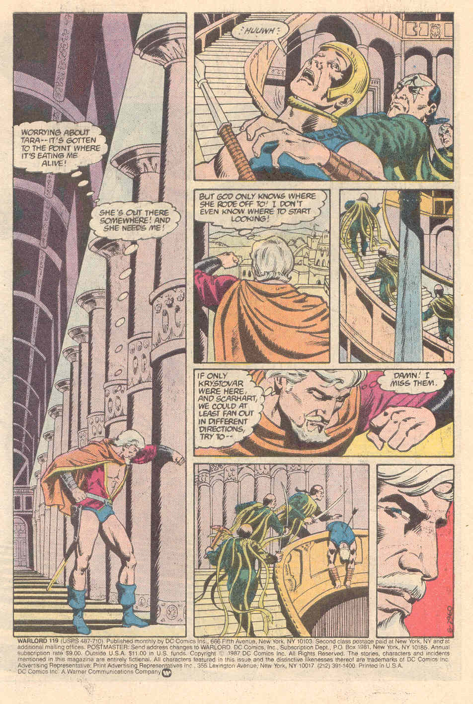 Read online Warlord (1976) comic -  Issue #119 - 2