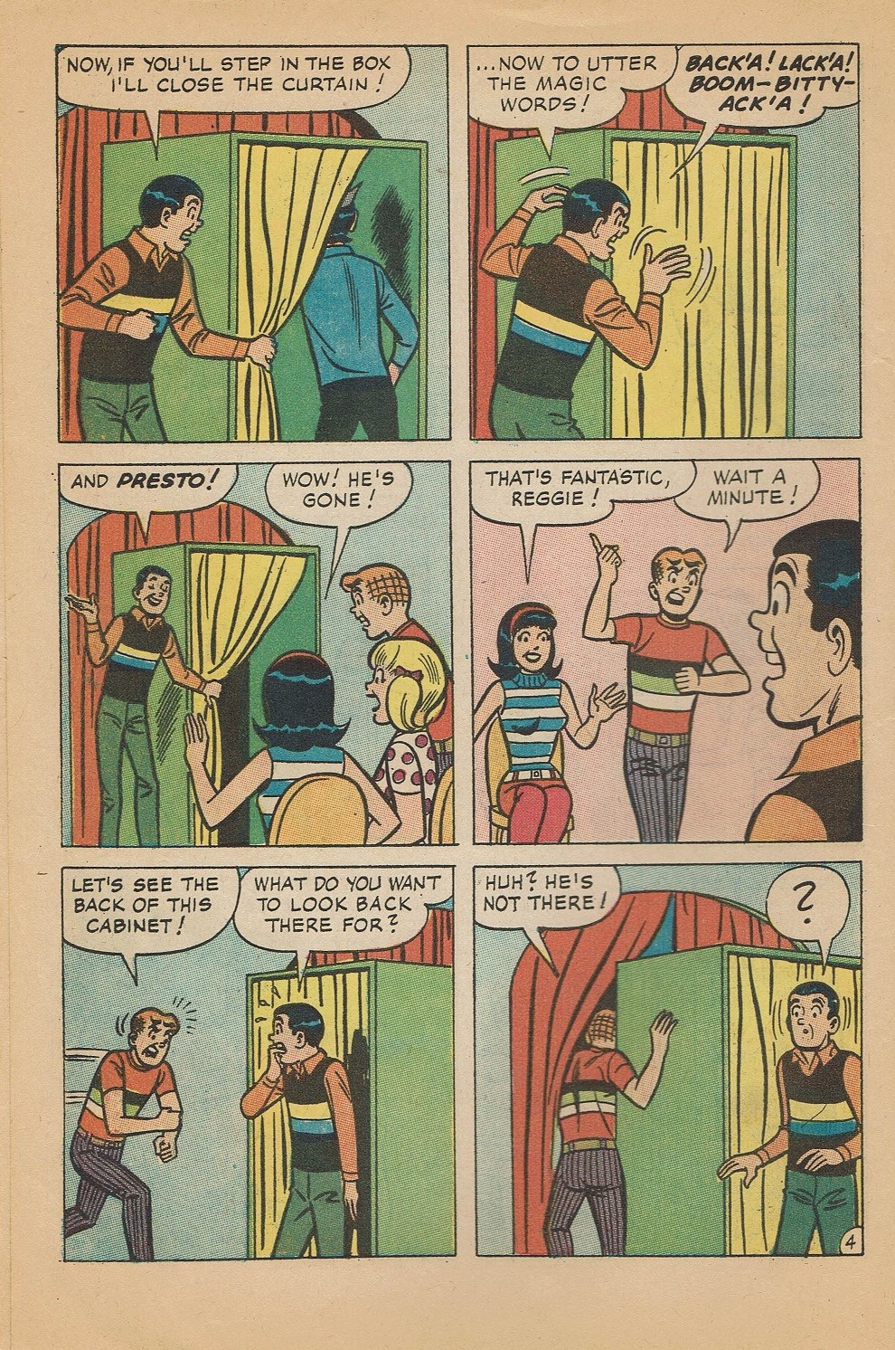 Read online Reggie and Me (1966) comic -  Issue #31 - 6