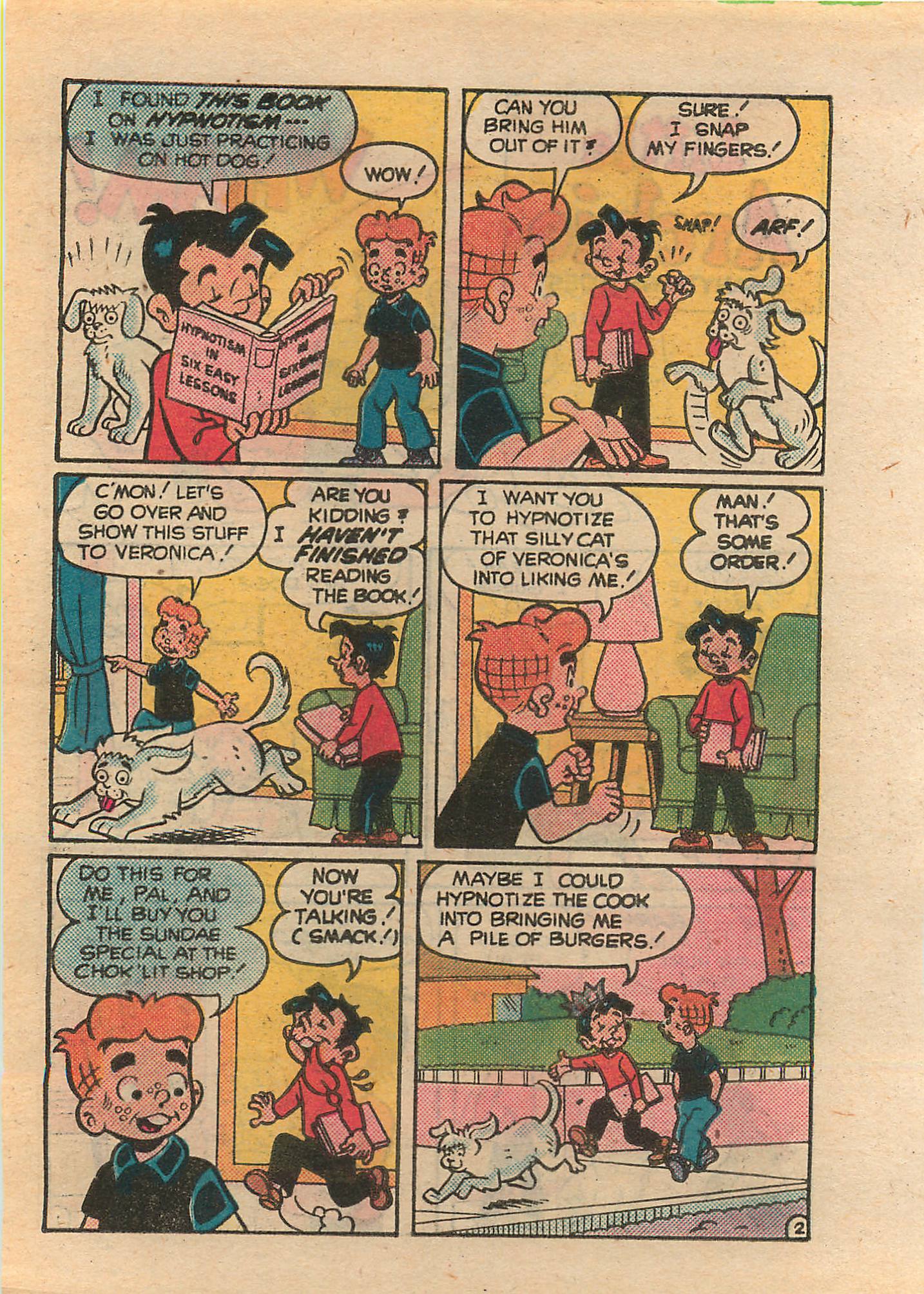 Read online Little Archie Comics Digest Magazine comic -  Issue #7 - 69