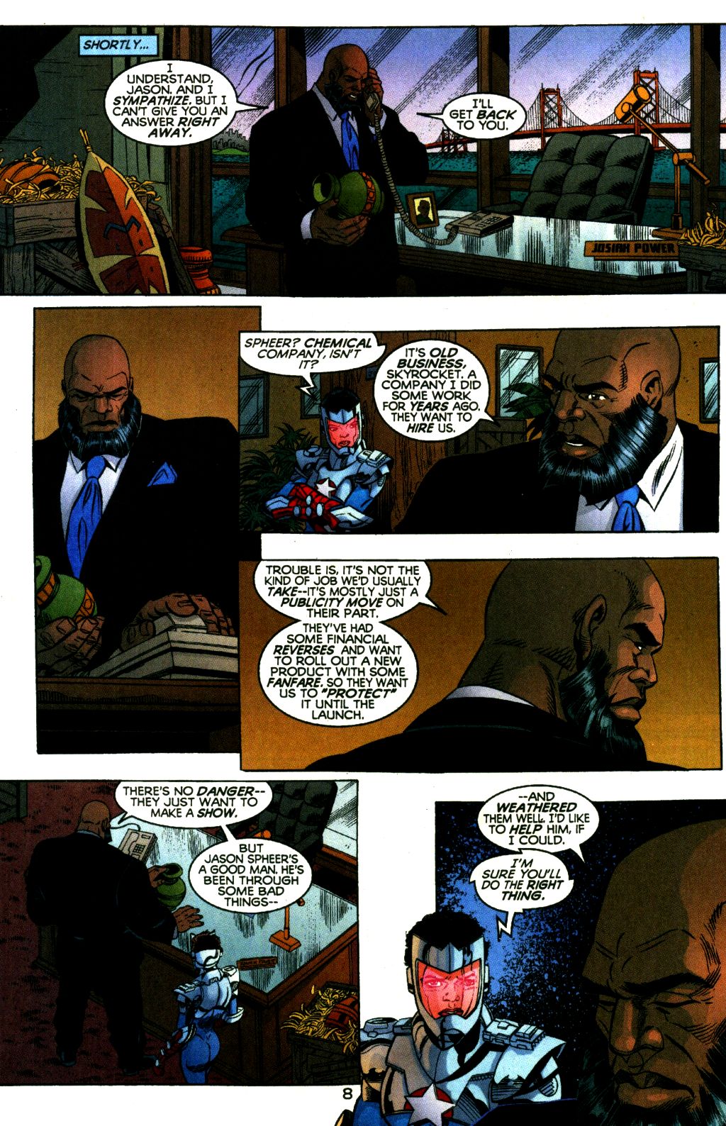 Read online The Power Company comic -  Issue #6 - 8