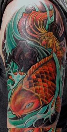 Japanese Tattoo Designs Especially Japanese Sleeve Koi Fish Tattoos Picture 7