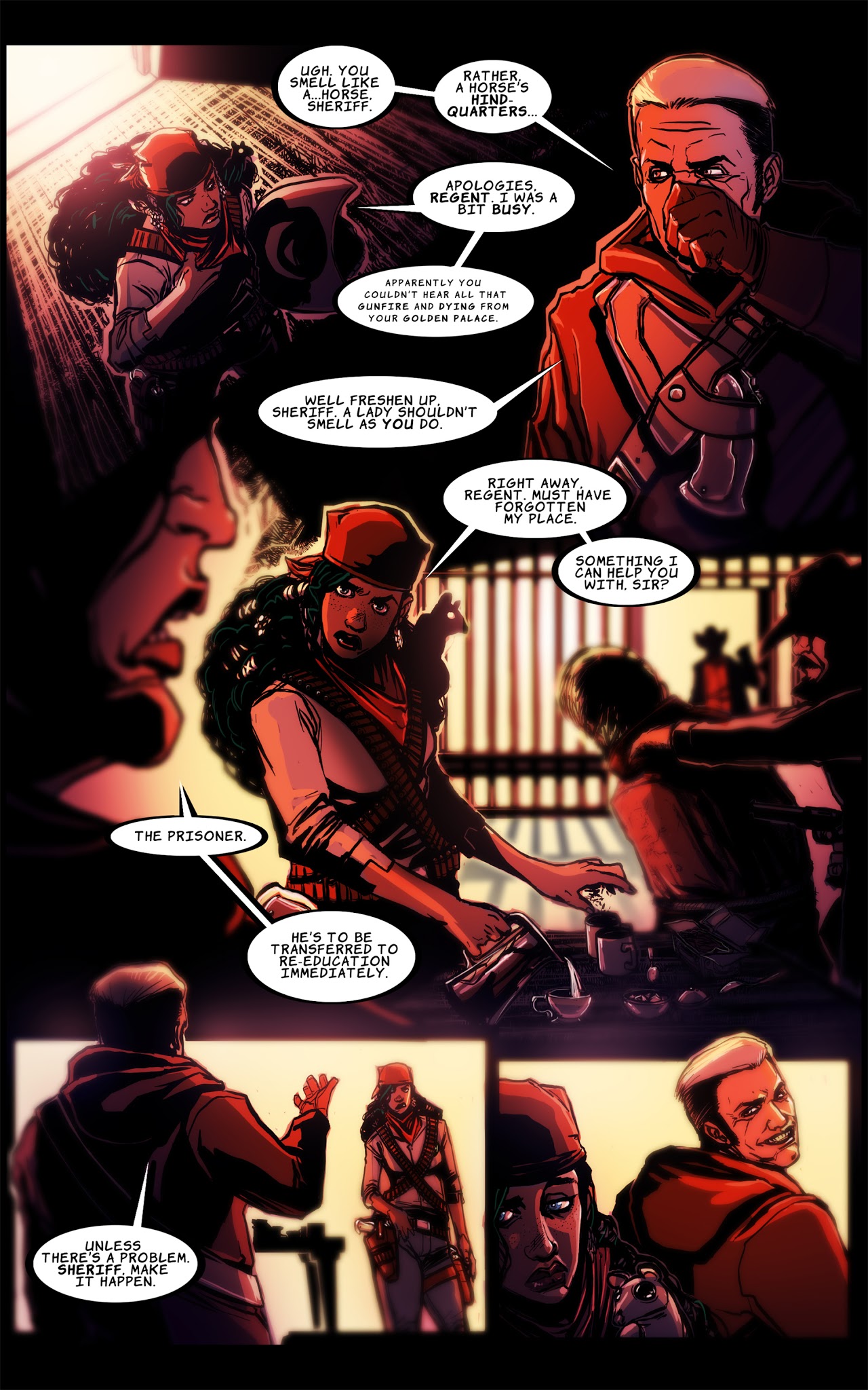 Read online Outrider comic -  Issue #1 - 5