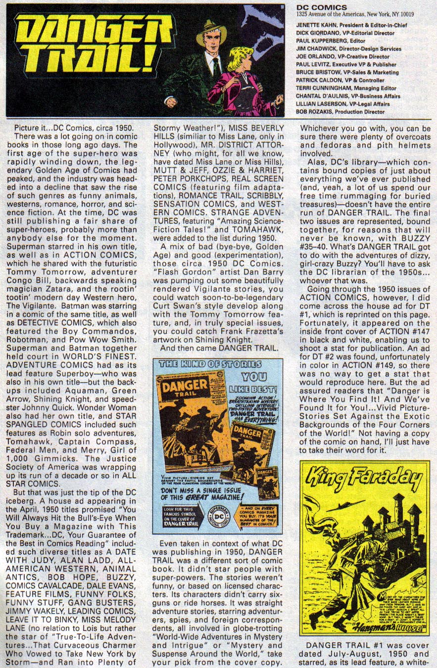 Read online Danger Trail (1993) comic -  Issue #1 - 24