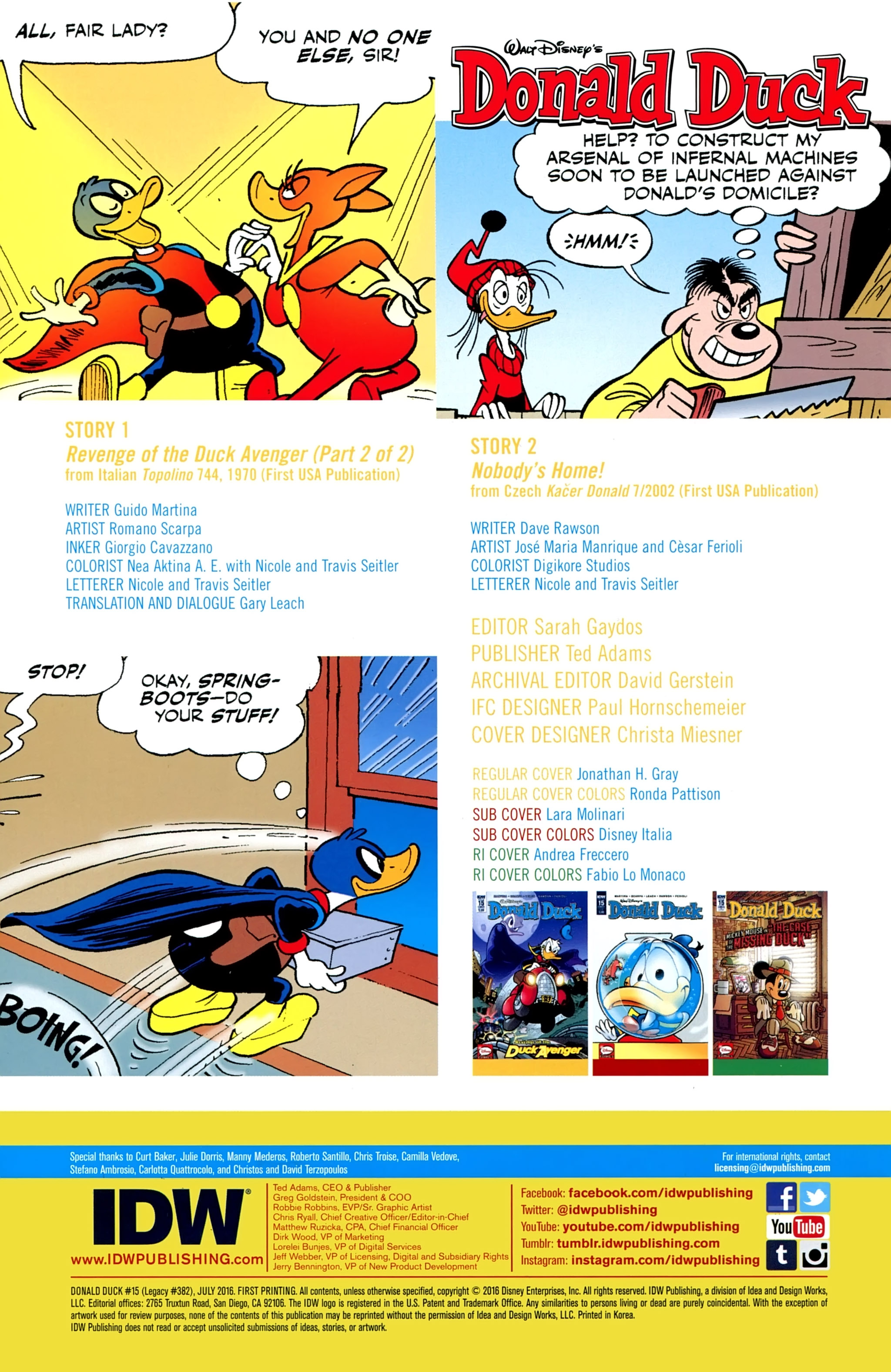 Read online Donald Duck (2015) comic -  Issue #15 - 2