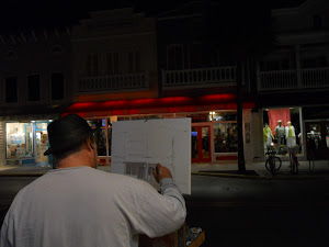 the night painter on duval.