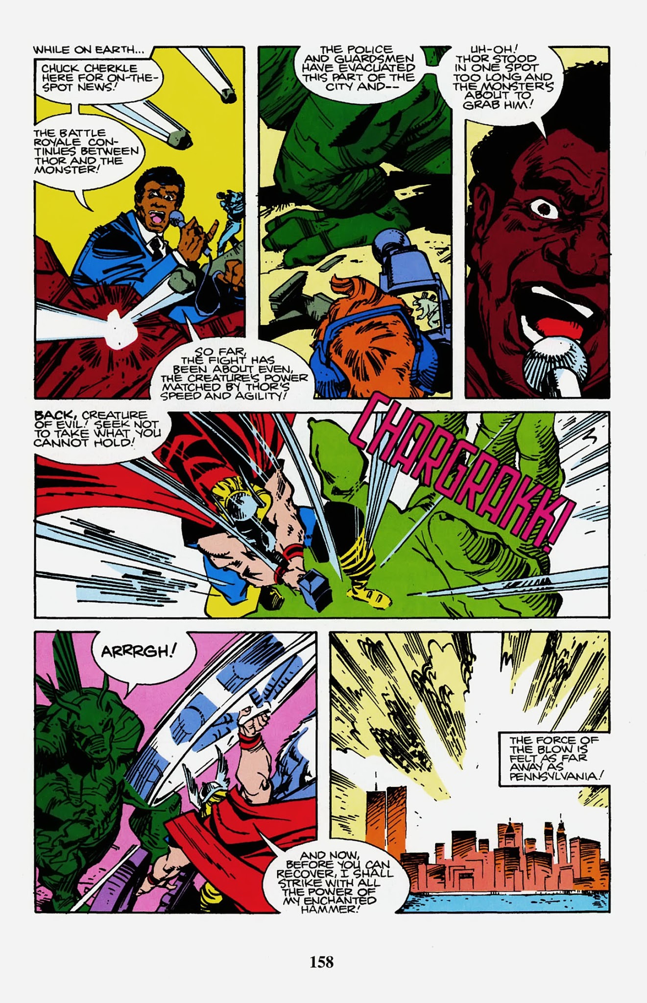 Read online Thor Visionaries: Walter Simonson comic -  Issue # TPB 1 - 160