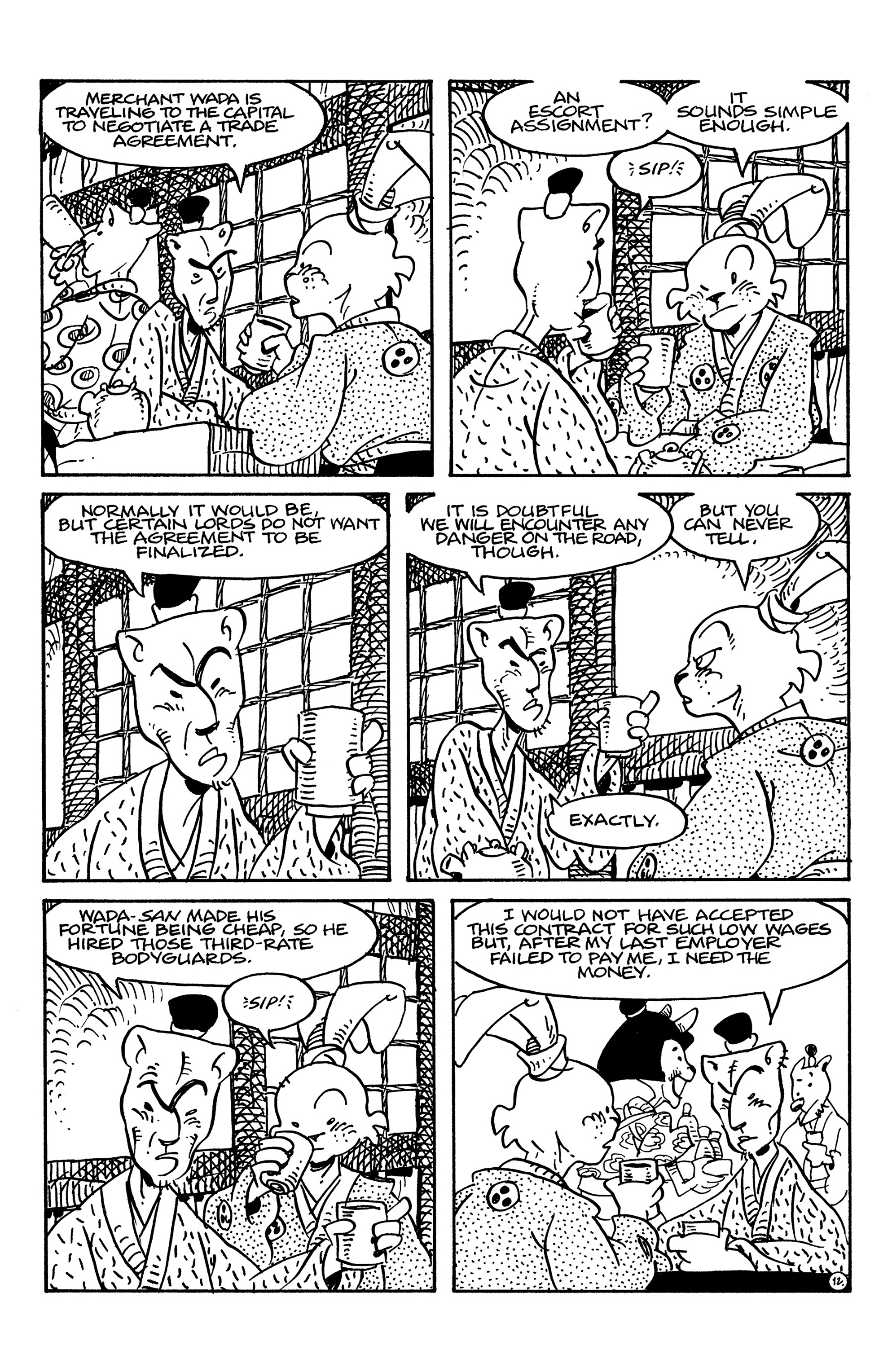 Read online Usagi Yojimbo (1996) comic -  Issue #154 - 14