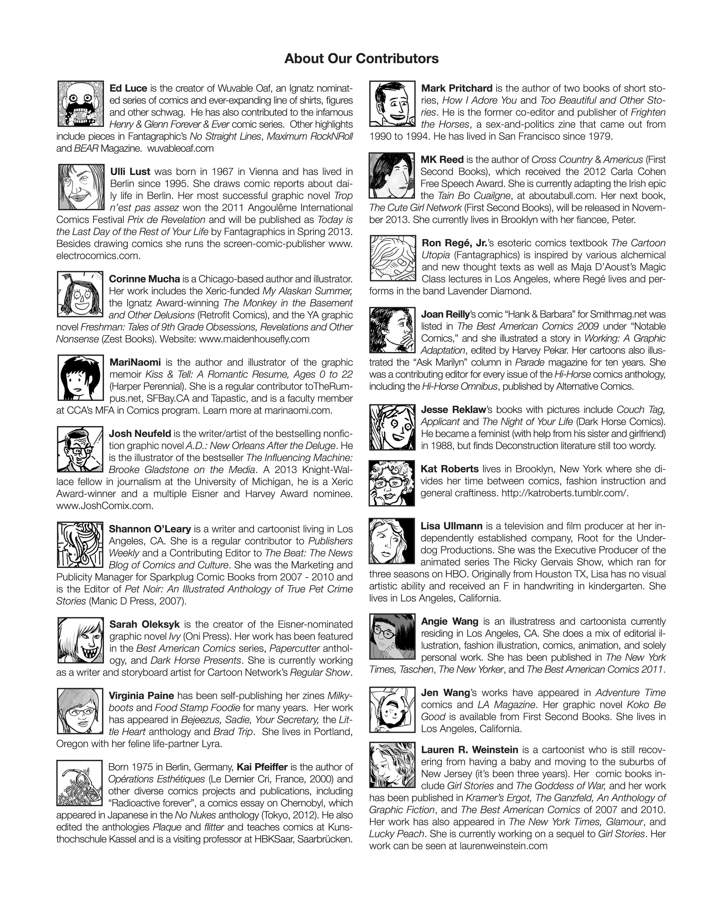 Read online The Big Feminist BUT: Comics About Women comic -  Issue # TPB (Part 2) - 100