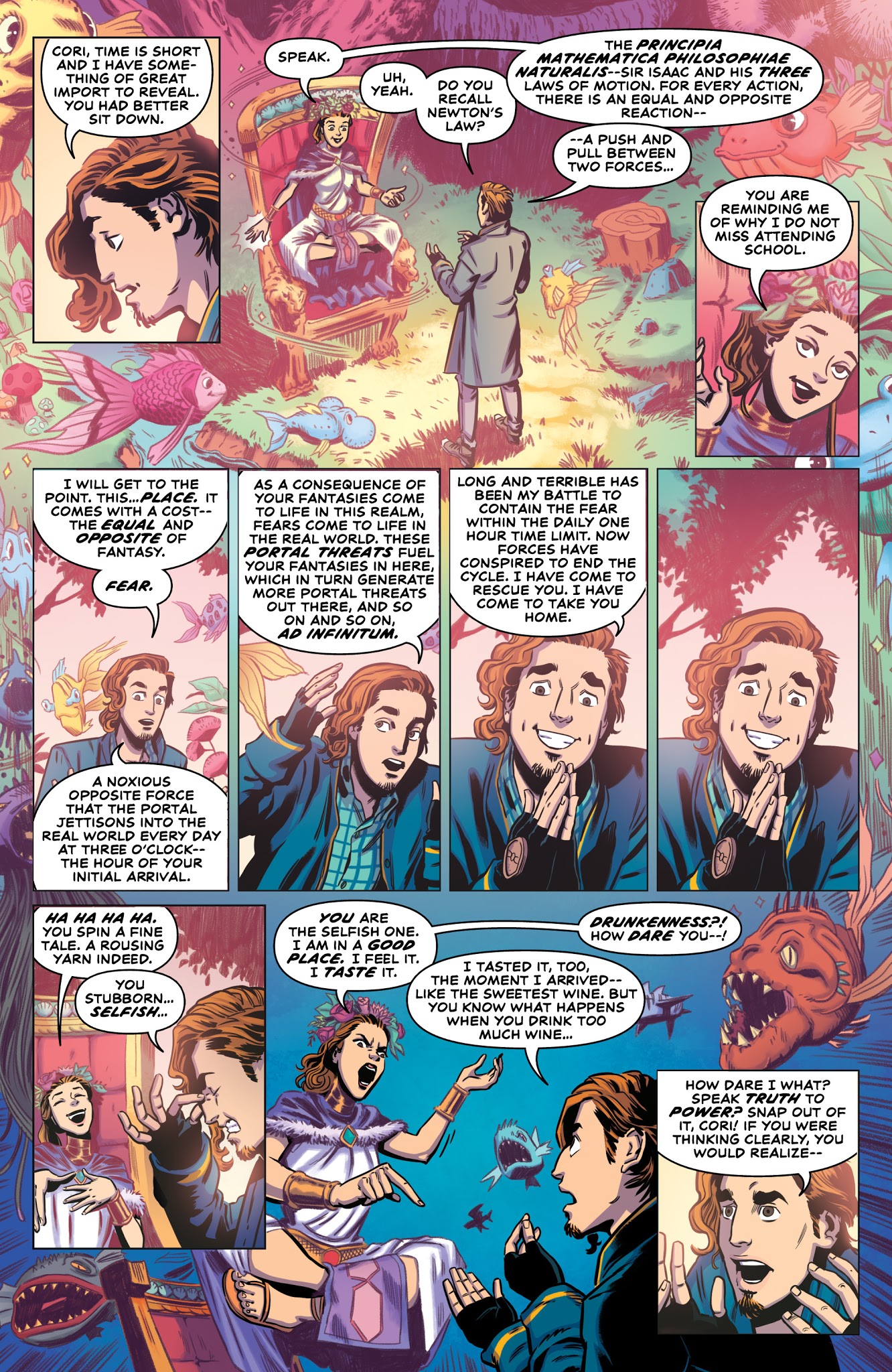 Read online Three O'Clock Club comic -  Issue #5 - 12