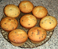 Muffins pufoși albi
