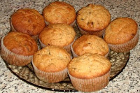 Muffins cu unt de arahide