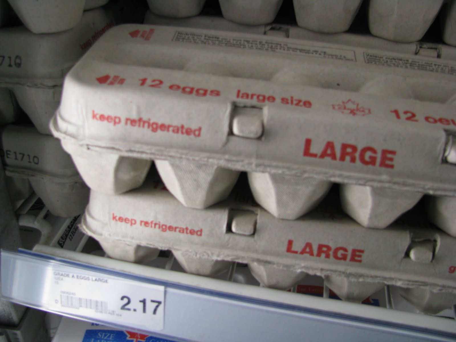 David Scrimshaw's Blog Grocery Sales Flyers and Egg Sizes