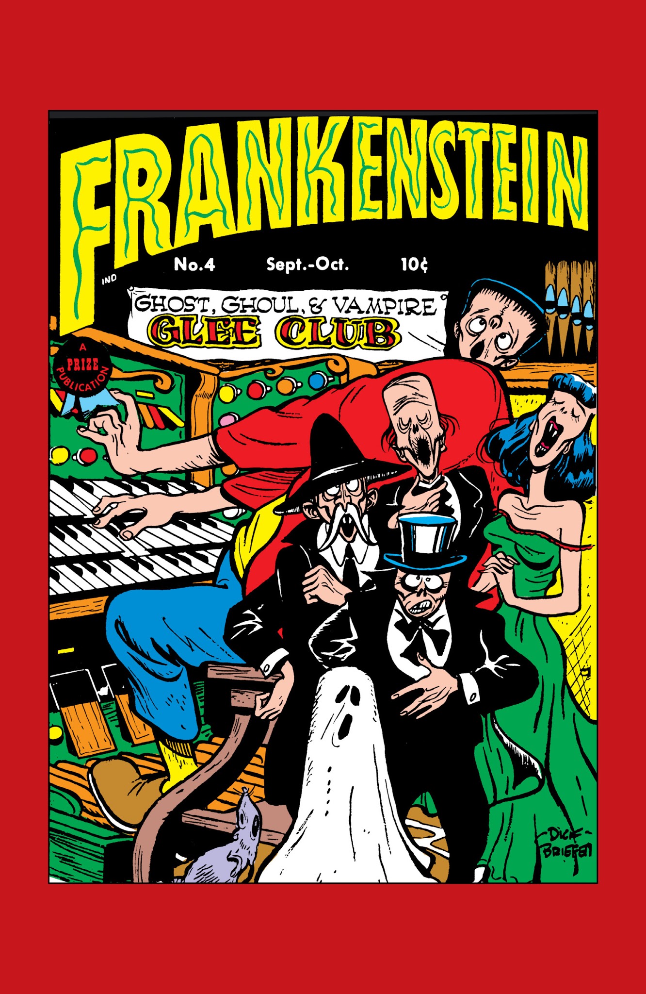 Read online Frankenstein: The Mad Science of Dick Briefer comic -  Issue # TPB - 145