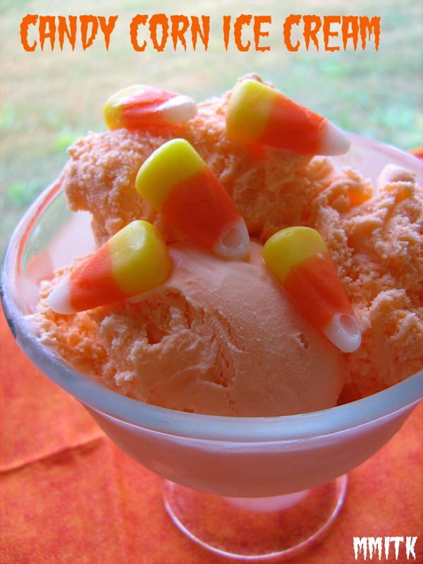 Meet Me in the Kitchen Candy Corn Ice Cream