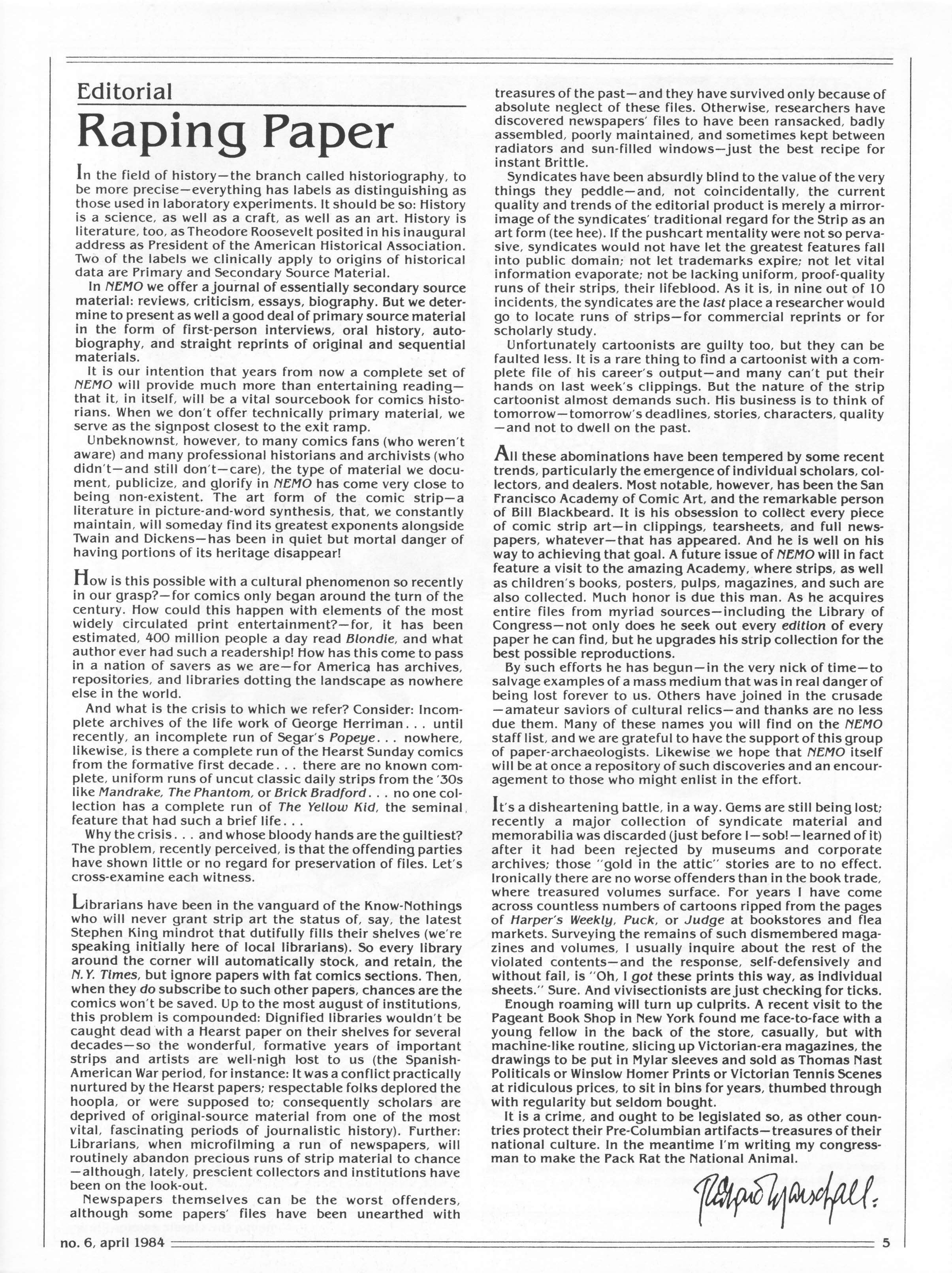 Read online Nemo: The Classic Comics Library comic -  Issue #6 - 5