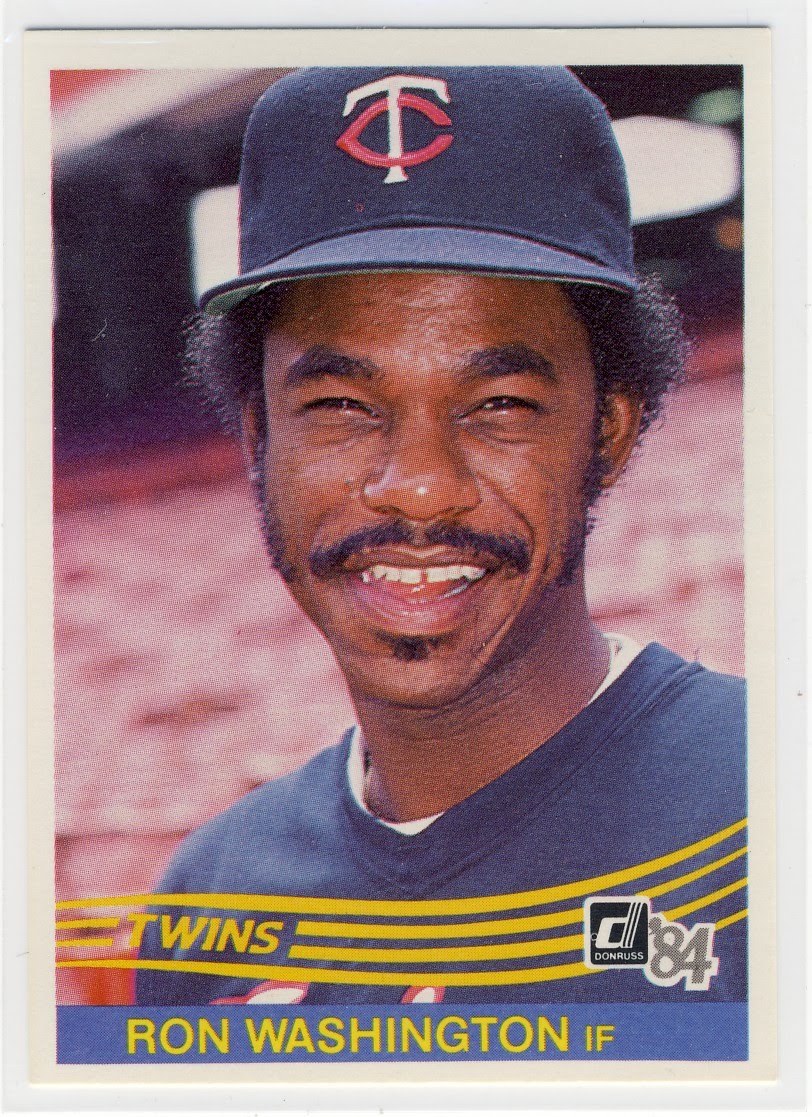 Ron Washington 1984 Donruss 391