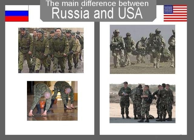 Russia and the USA funny observation - 23 Pics | Curious, Funny Photos