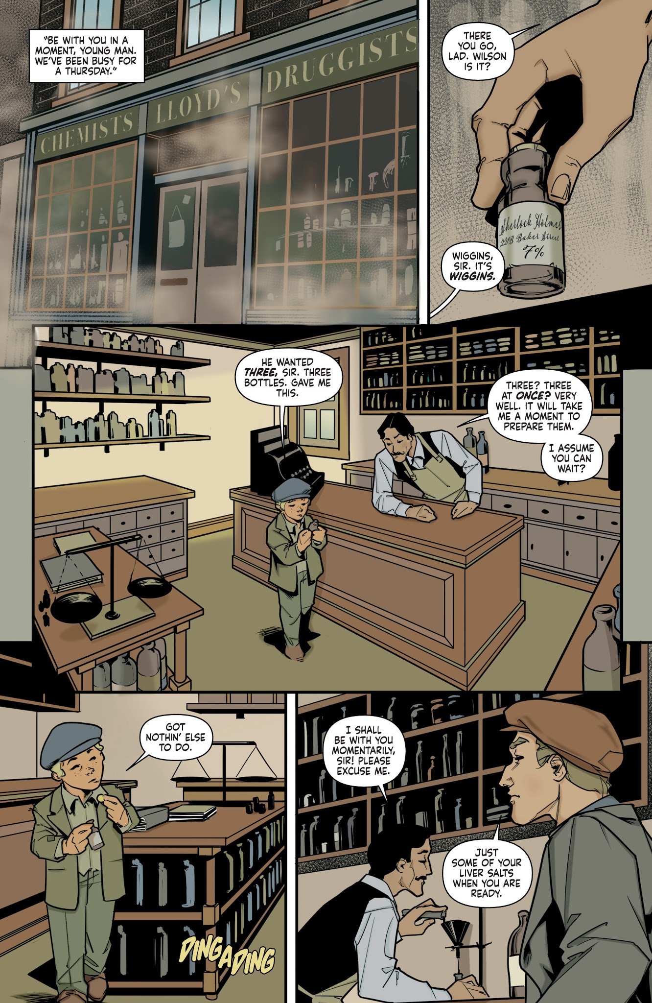Read online Sherlock Holmes: The Vanishing Man comic -  Issue #1 - 15