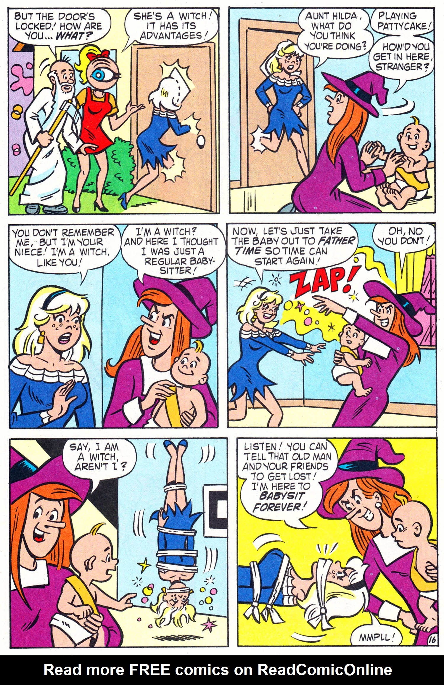 Read online Sabrina's Holiday Spectacular comic -  Issue #2 - 20