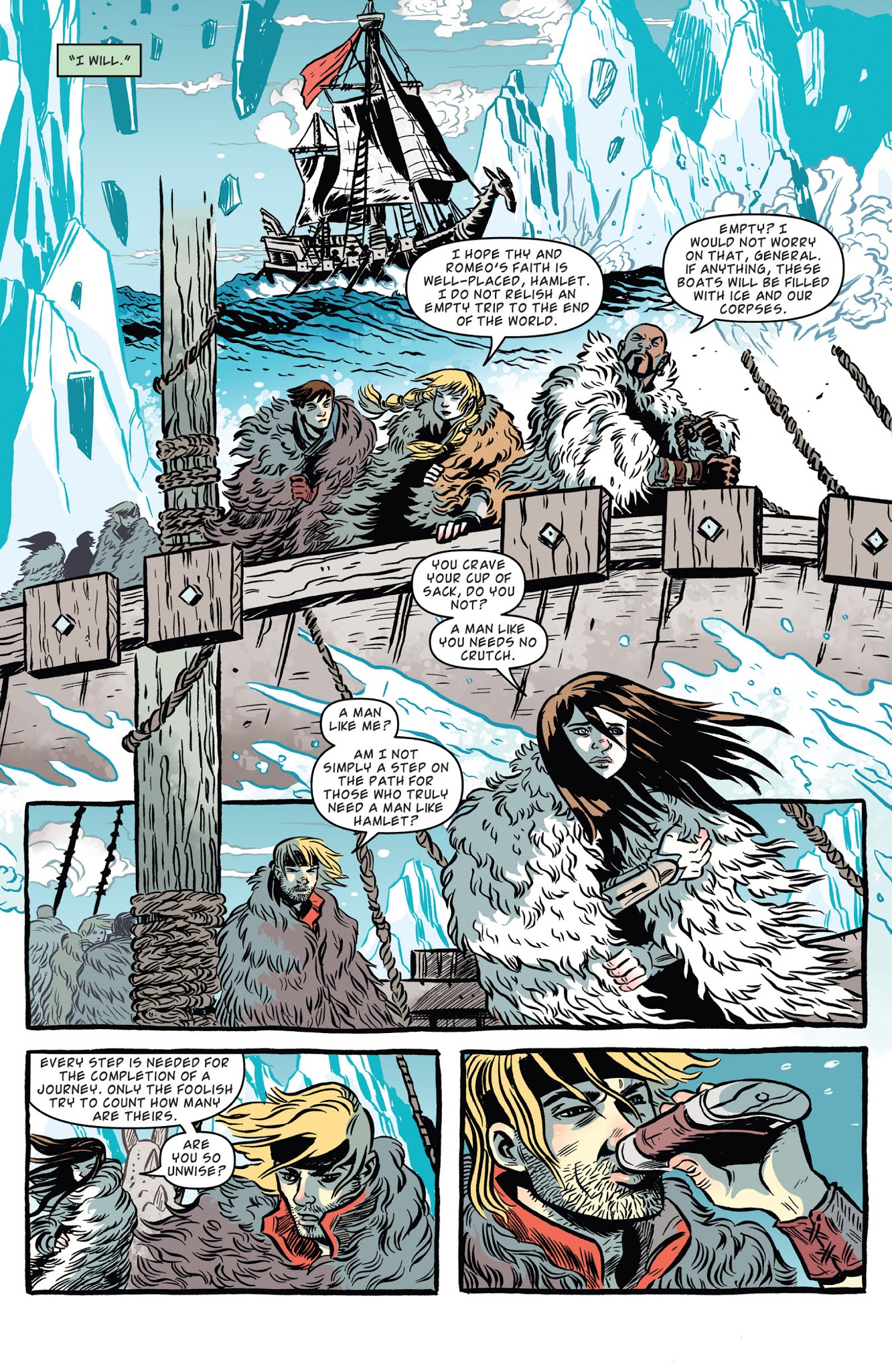 Read online Kill Shakespeare: The Tide of Blood comic -  Issue # TPB - 31