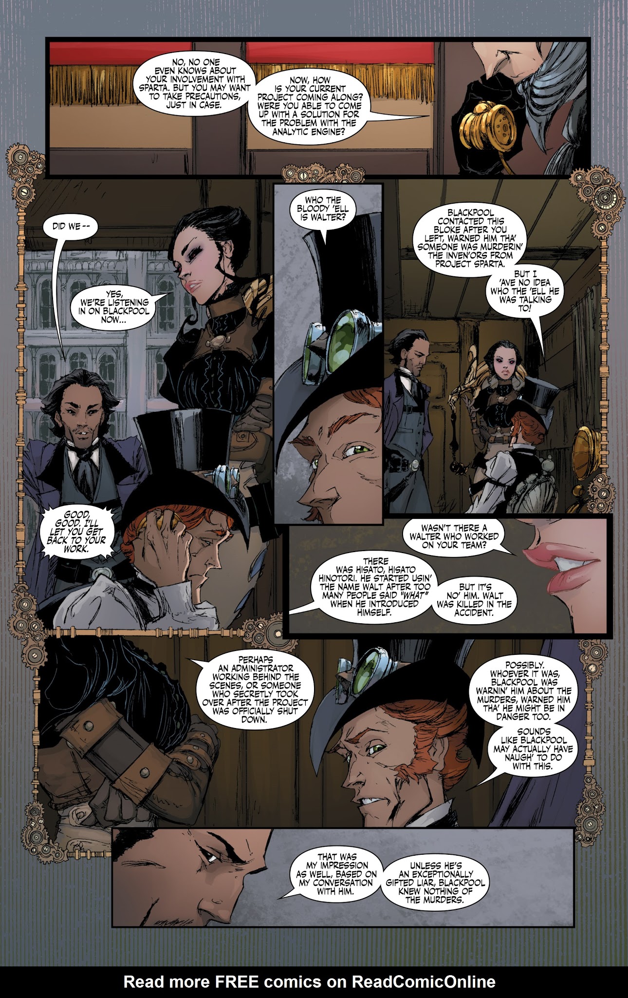 Read online Lady Mechanika: The Clockwork Assassin comic -  Issue #2 - 19