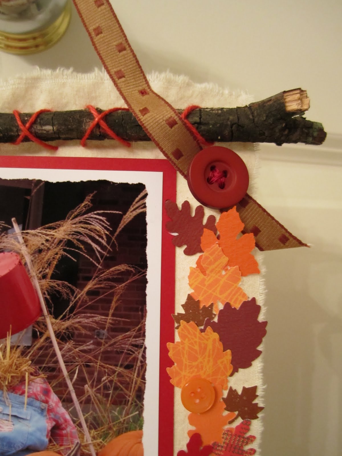 Joanna Campbell Slan: Fall Wall Hanging