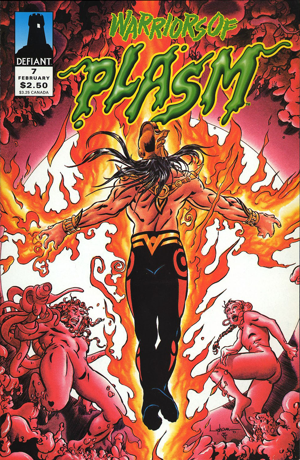 Read online Warriors of Plasm comic -  Issue #7 - 1