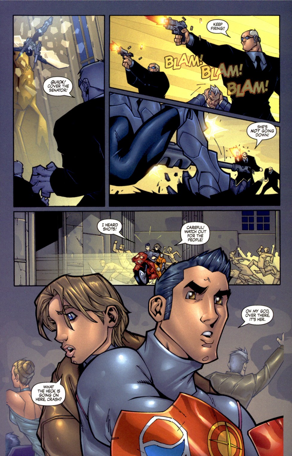 Read online E.V.E. ProtoMecha comic -  Issue #2 - 18