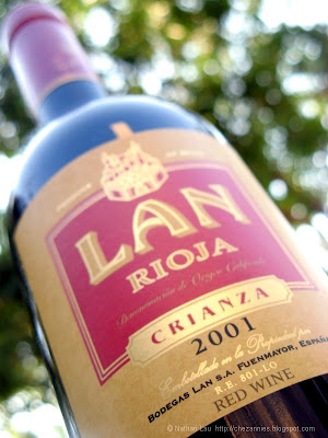 2001 Bodega LAN Crianza Rioja Spanish wine