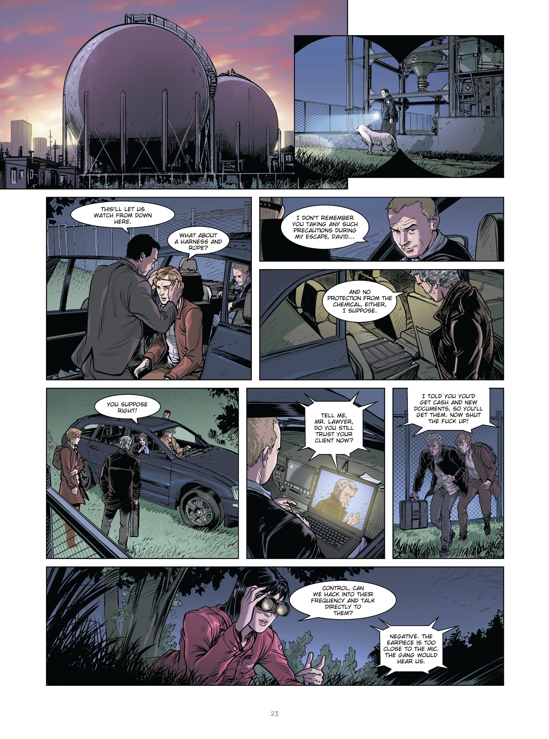 Read online Synchronic comic -  Issue #3 - 25