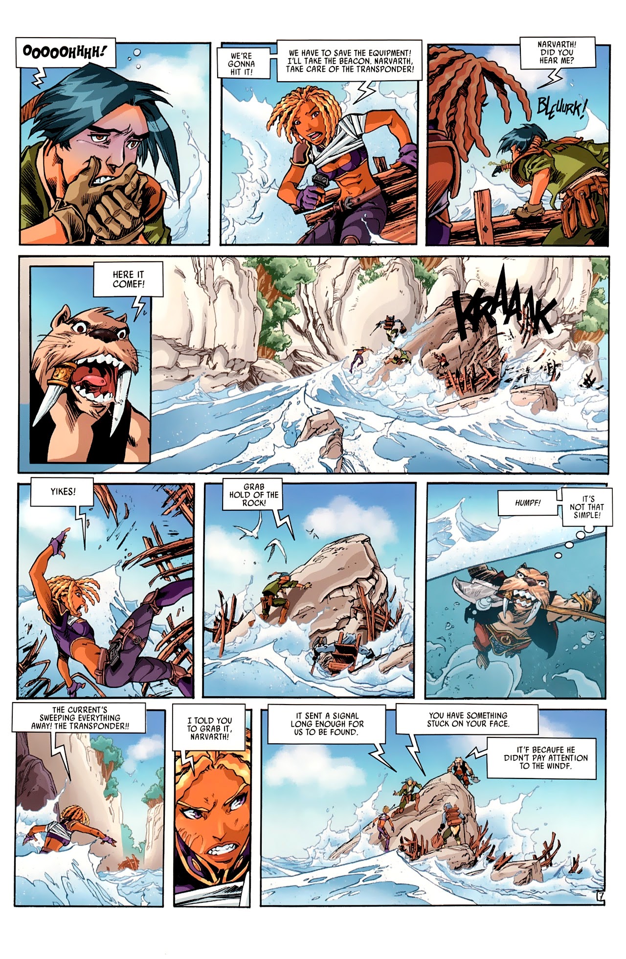 Read online Ythaq: The Forsaken World comic -  Issue #2 - 13