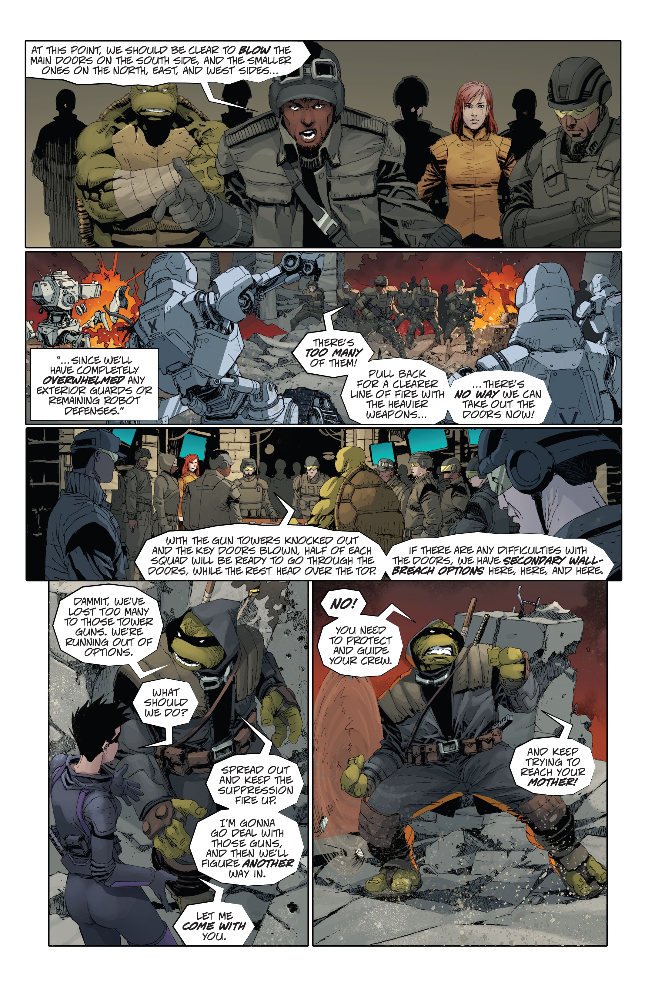 Read online Teenage Mutant Ninja Turtles: The Last Ronin comic -  Issue #4 - 31