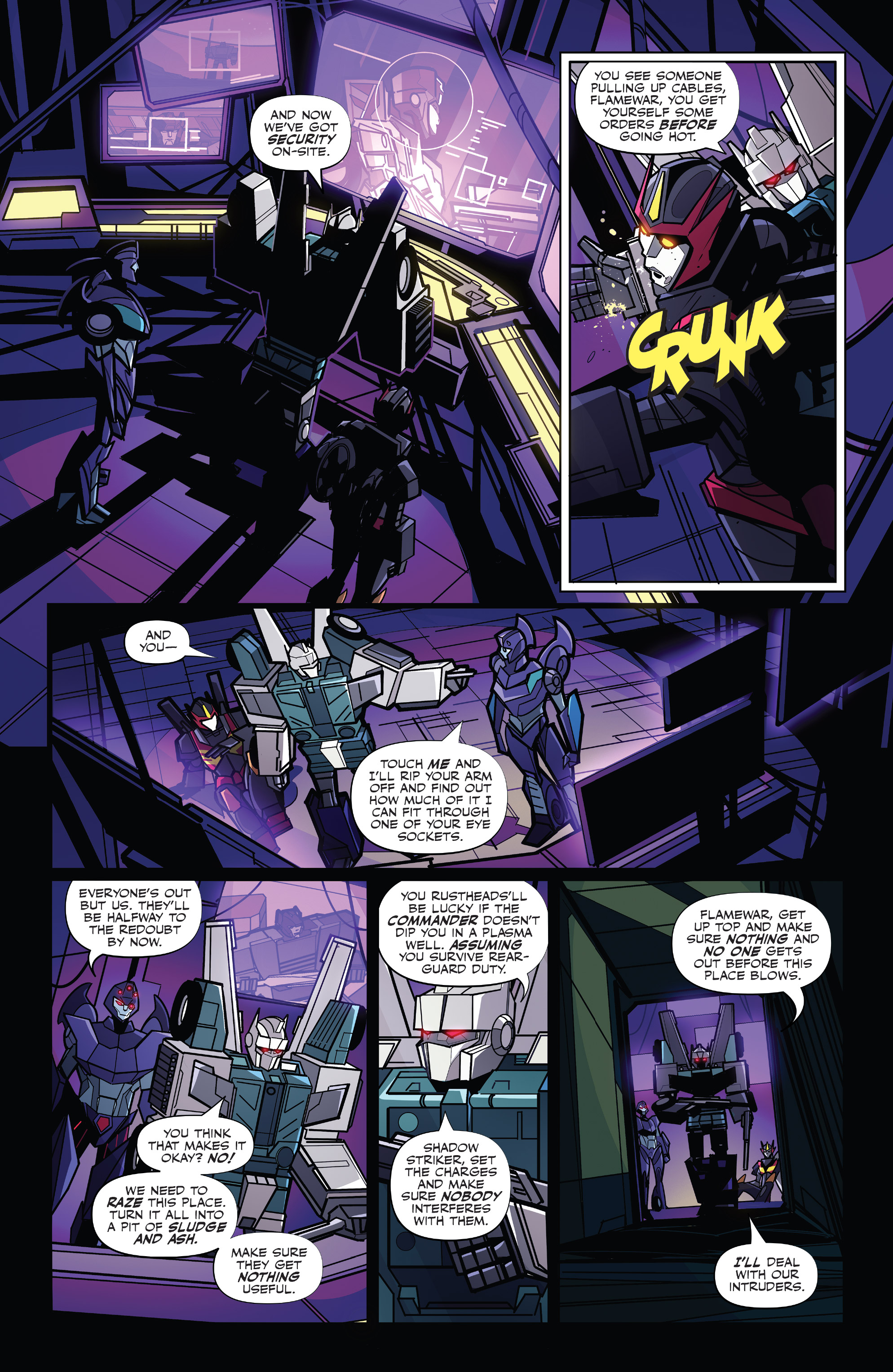 Read online Transformers (2019) comic -  Issue #9 - 11