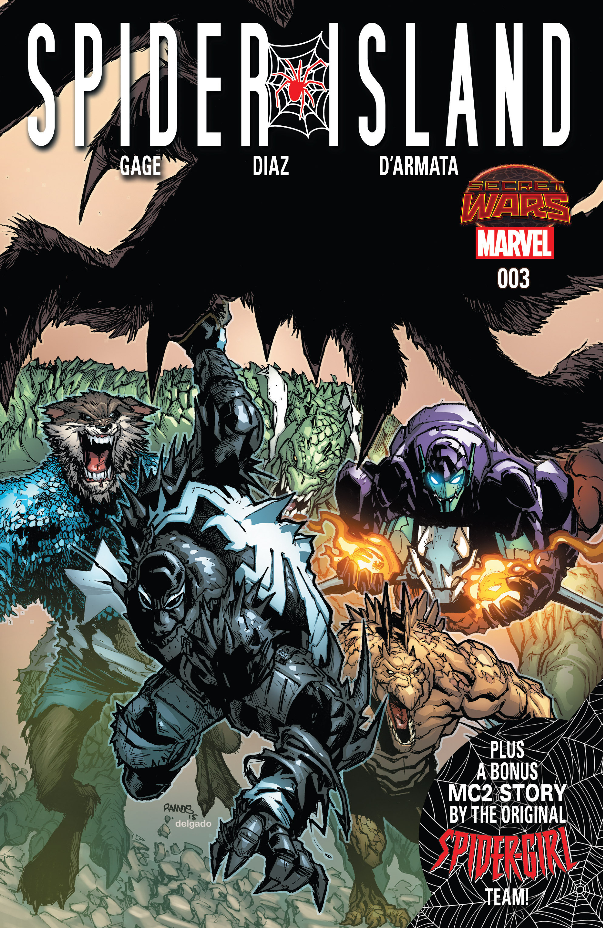 Read online Spider-Island comic -  Issue #3 - 1