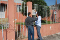 Regis Santos e Acioll buscando votos 2010