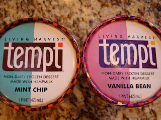 Tempt Ice Cream in Mint Chip and Vanilla Bean