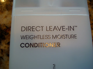 Close up of label of Conditioner